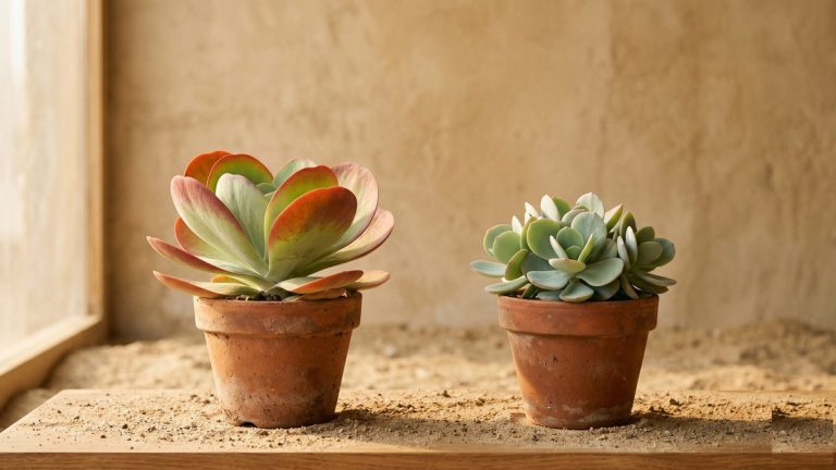 Kalanchoe luciae vs Kalanchoe tetraphylla: como distinguirlas de verdad